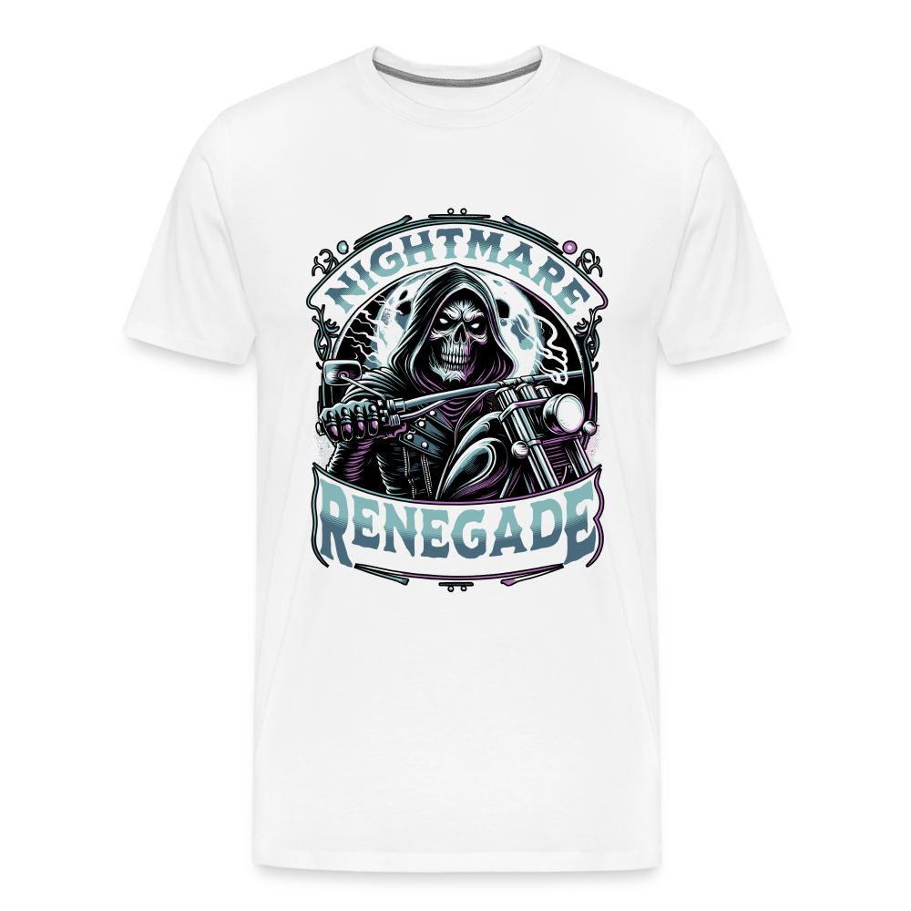 Nightmare Renegade Premium T-Shirt Herren - Weiß