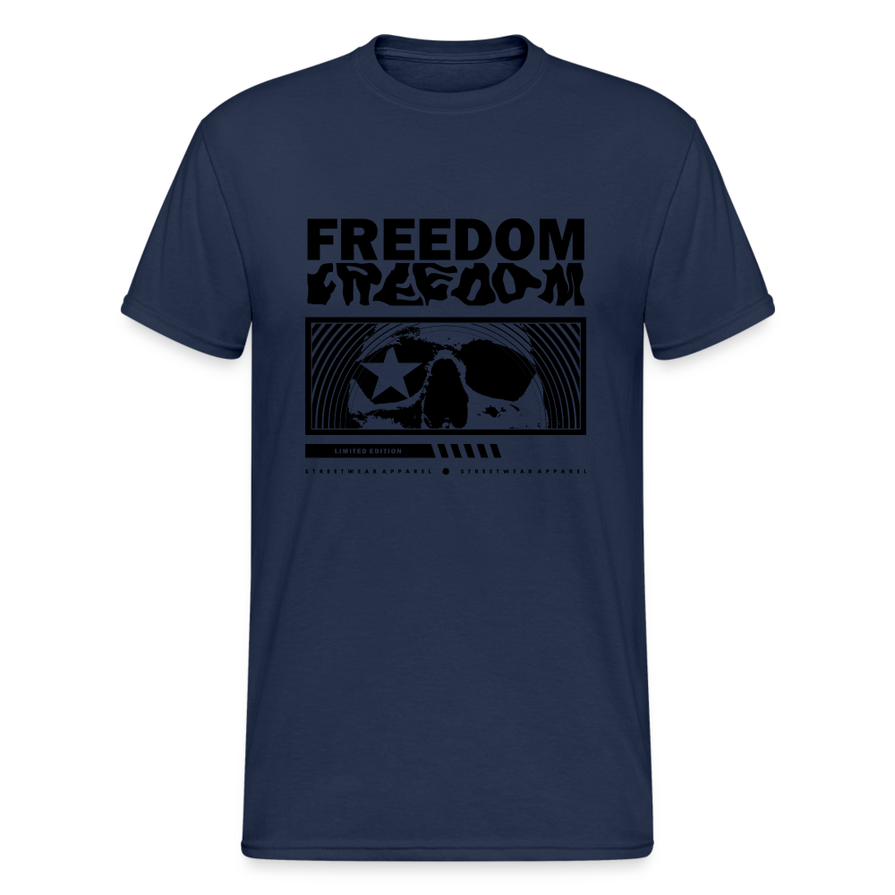 Urban Streetwear Freedom T-Shirt Herren - Navy