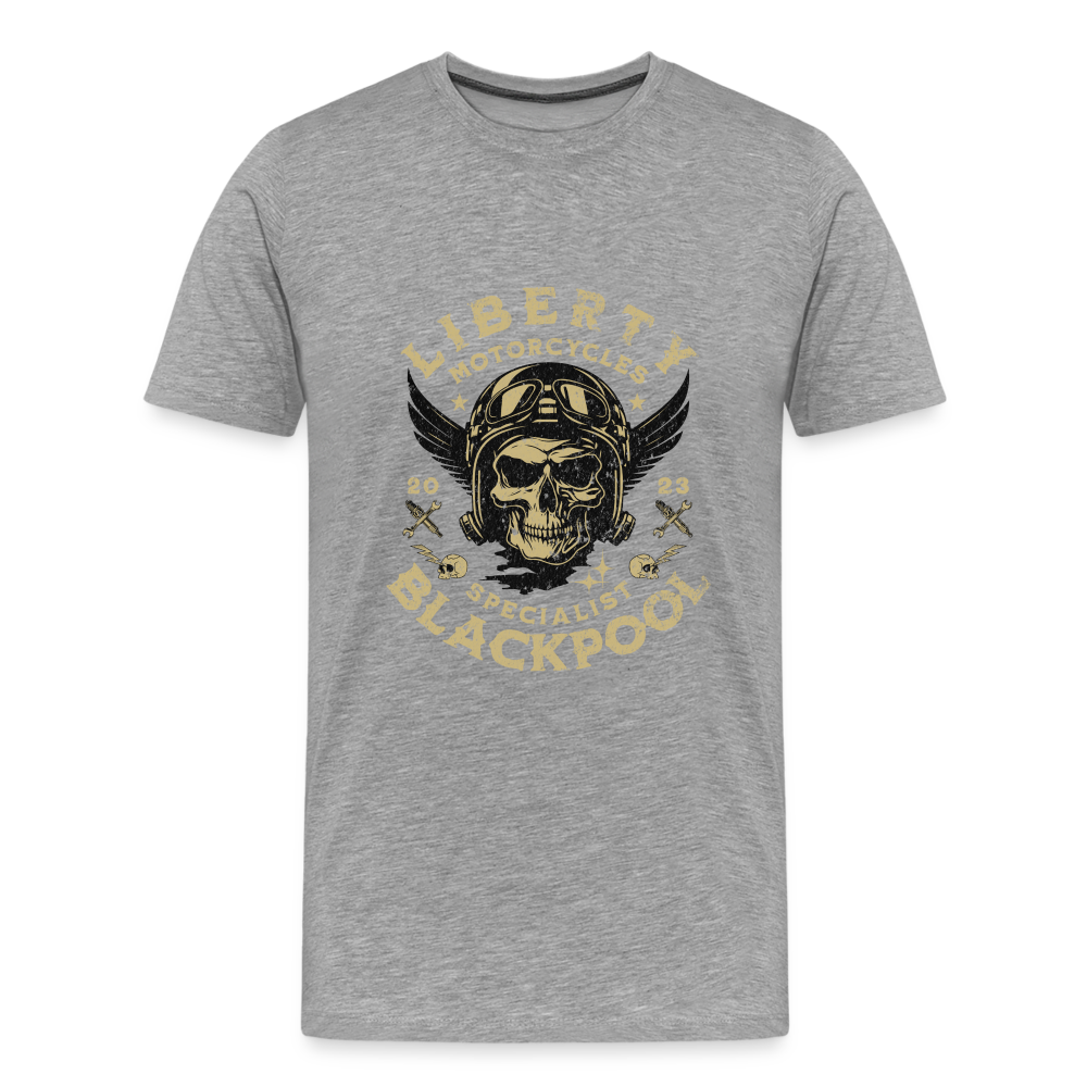 Liberty Blackpool Premium T-Shirt Herren - Grau meliert