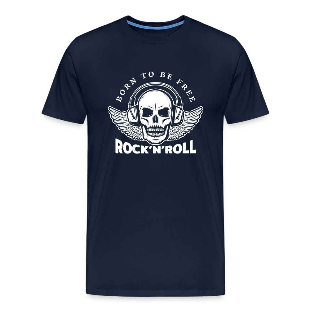 Rock & Roll 65 Premium T-Shirt Herren - Navy