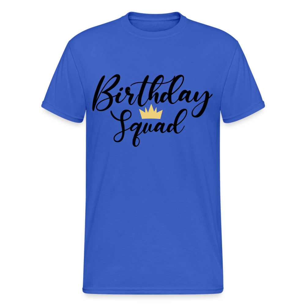 Birthday Squad Männer Gildan Heavy T-Shirt - Königsblau
