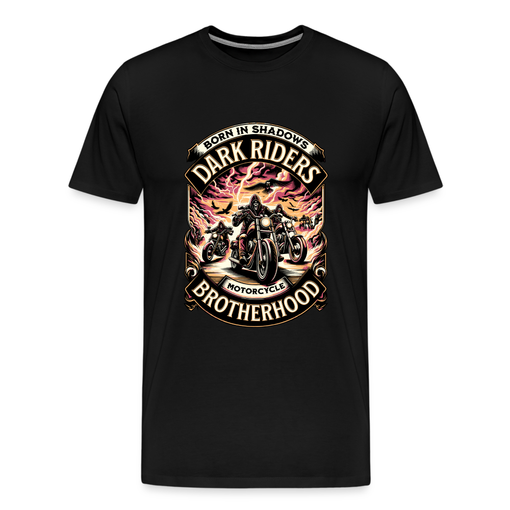 Dark Riders Brotherhood Premium T-Shirt Herren - Schwarz