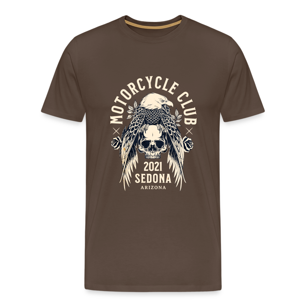 Motorcycle Club Premium T-Shirt Herren - Edelbraun