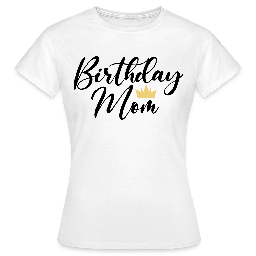 Birthday Mom Damen Gildan Heavy T-Shirt - Weiß