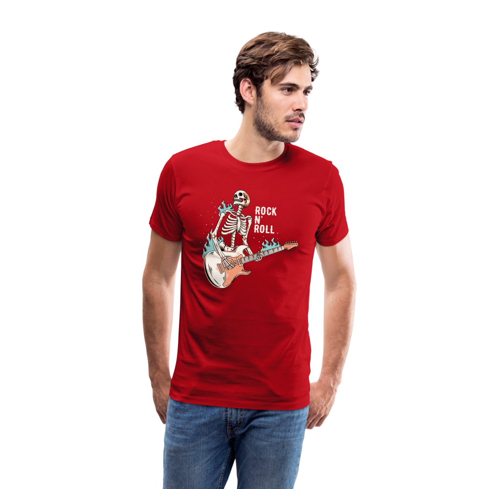 Rock & Roll 52 Premium T-Shirt Herren - Rot