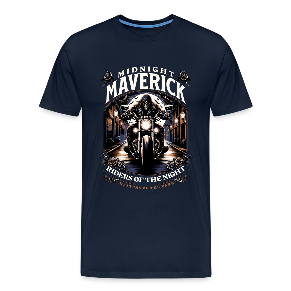 Maverick Premium T-Shirt Herren - Navy