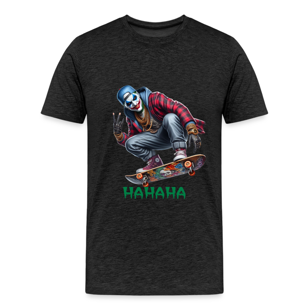 Joker HAHAHA Männer Premium T-Shirt - Anthrazit