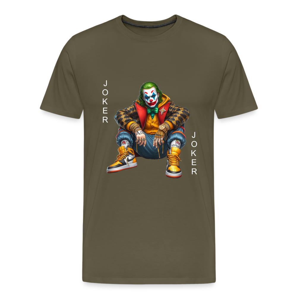 Joker Männer Premium T-Shirt - Khaki