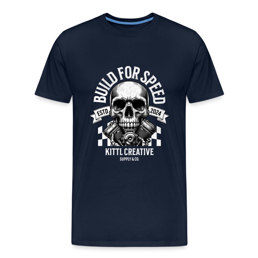 Build For Speed Premium T-Shirt Herren - Navy