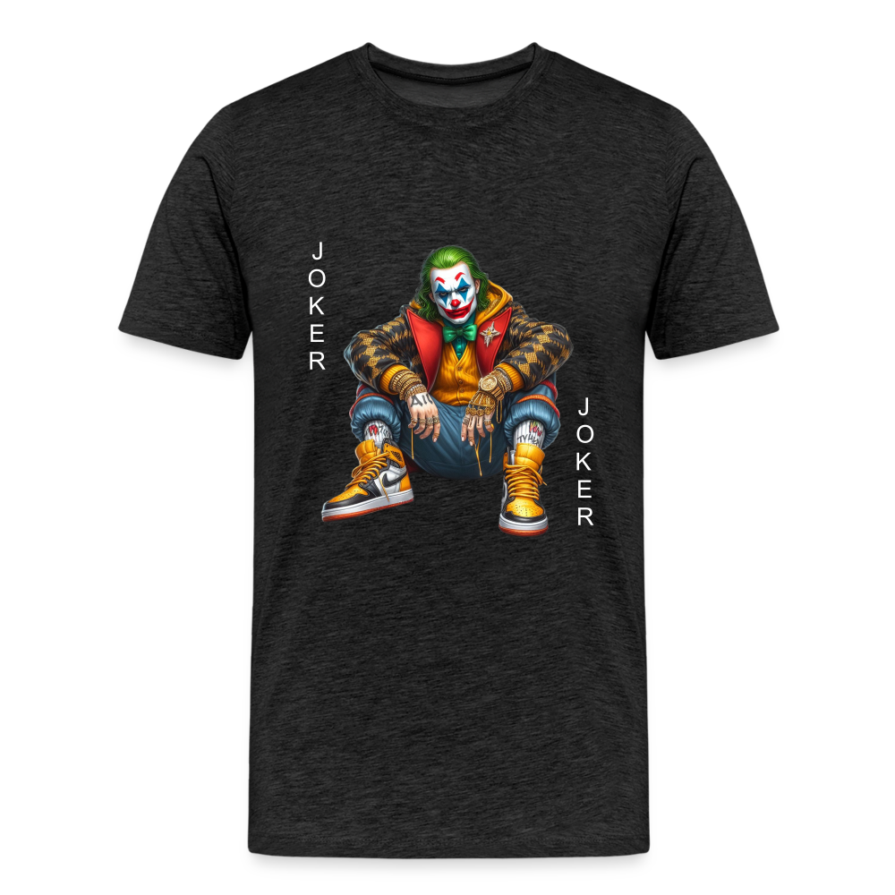 Joker Männer Premium T-Shirt - Anthrazit