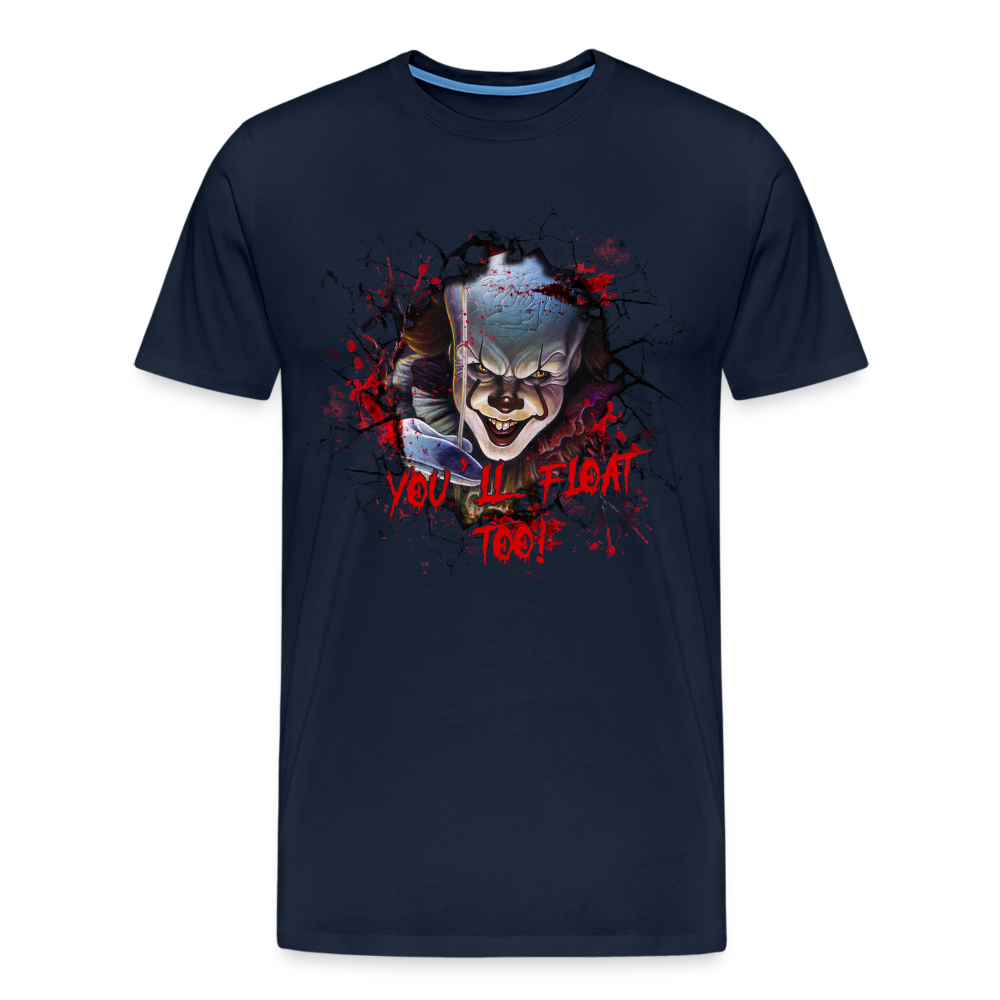 Halloween Horror Premium T-Shirt Herren - Navy