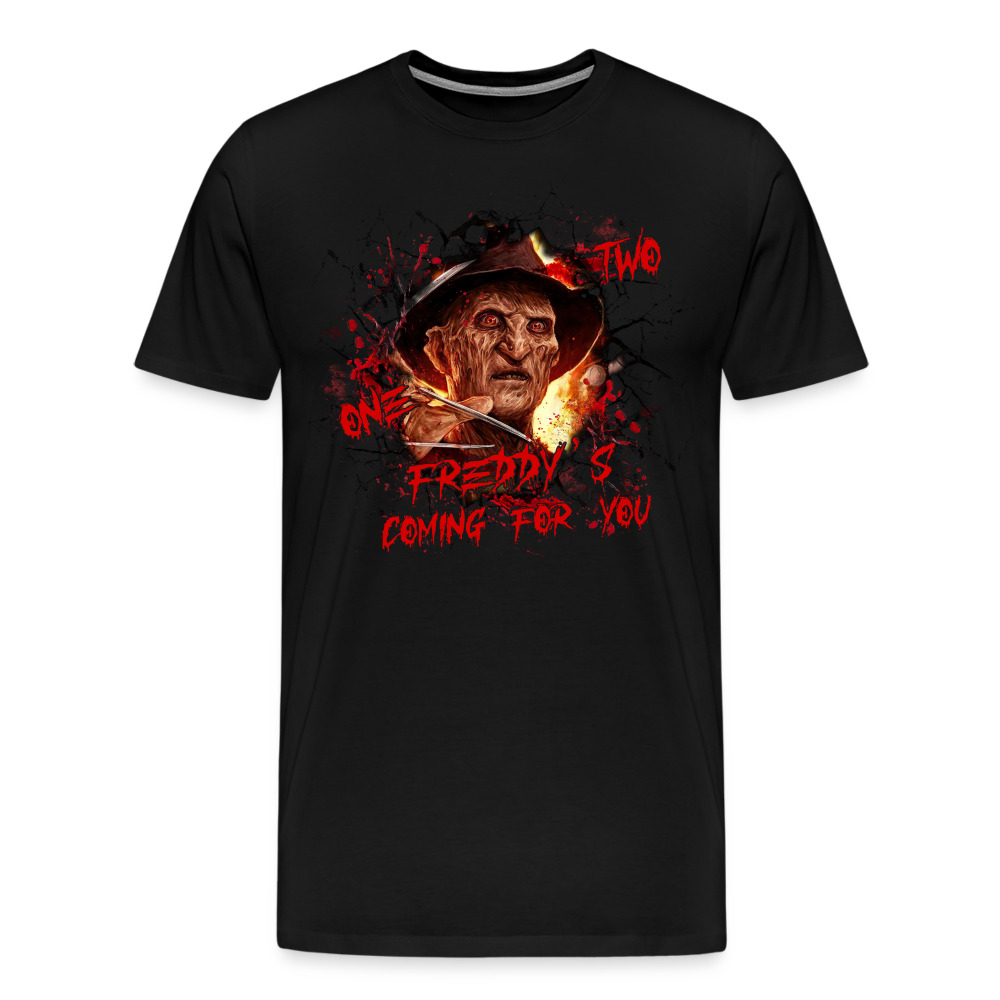 Freddy  Halloween Horror Premium T-Shirt Herren - Schwarz