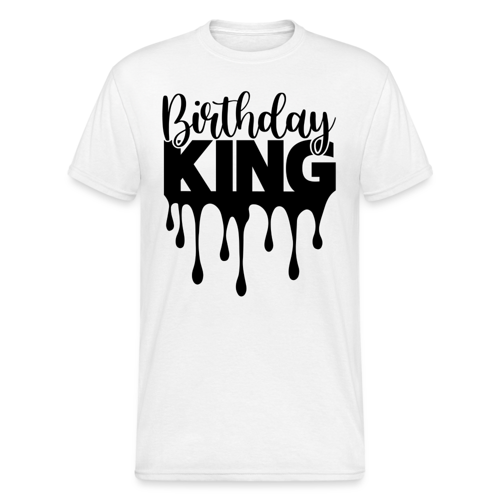 Birthday King Männer Gildan Heavy T-Shirt - Weiß