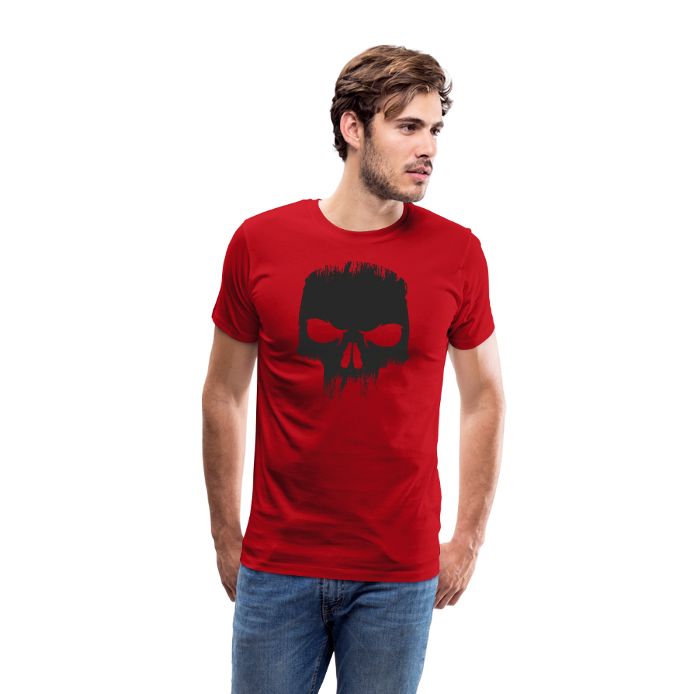 Skull Totenkopf Premium T-Shirt Herren - Rot