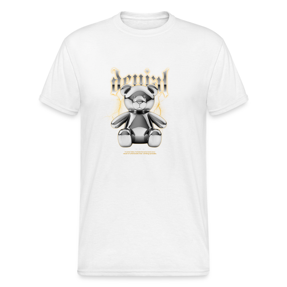 Teddybär Bear Genial Streetwear Spruch T-Shirt Herren - Weiß