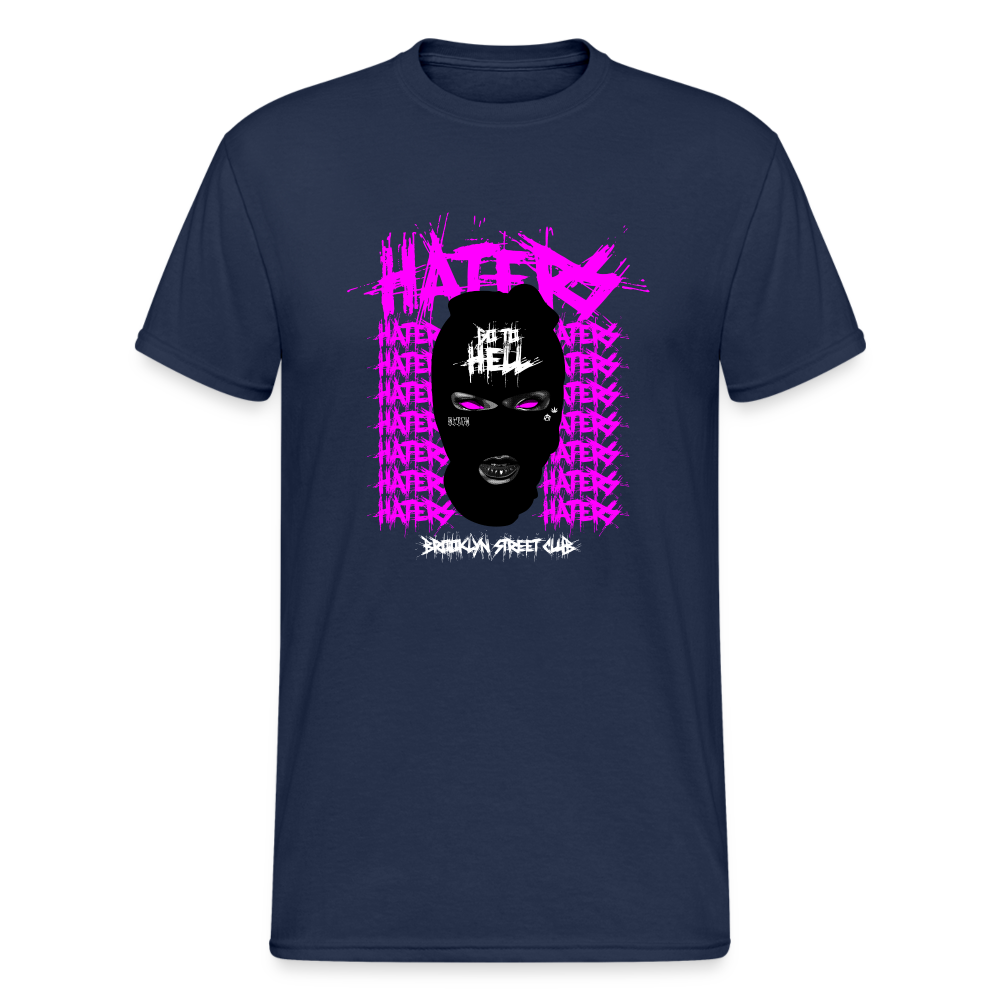 Urban Streetwear Haters T-Shirt Herren - Navy