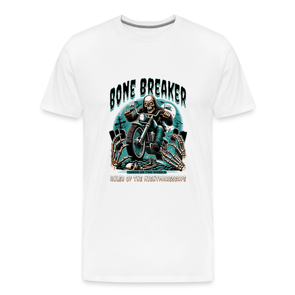 Bone Breaker Premium T-Shirt Herren - Weiß