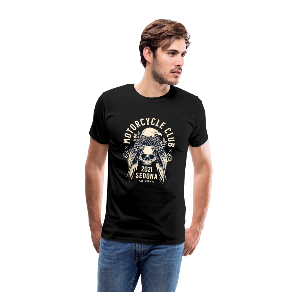 Motorcycle Club Premium T-Shirt Herren - Schwarz
