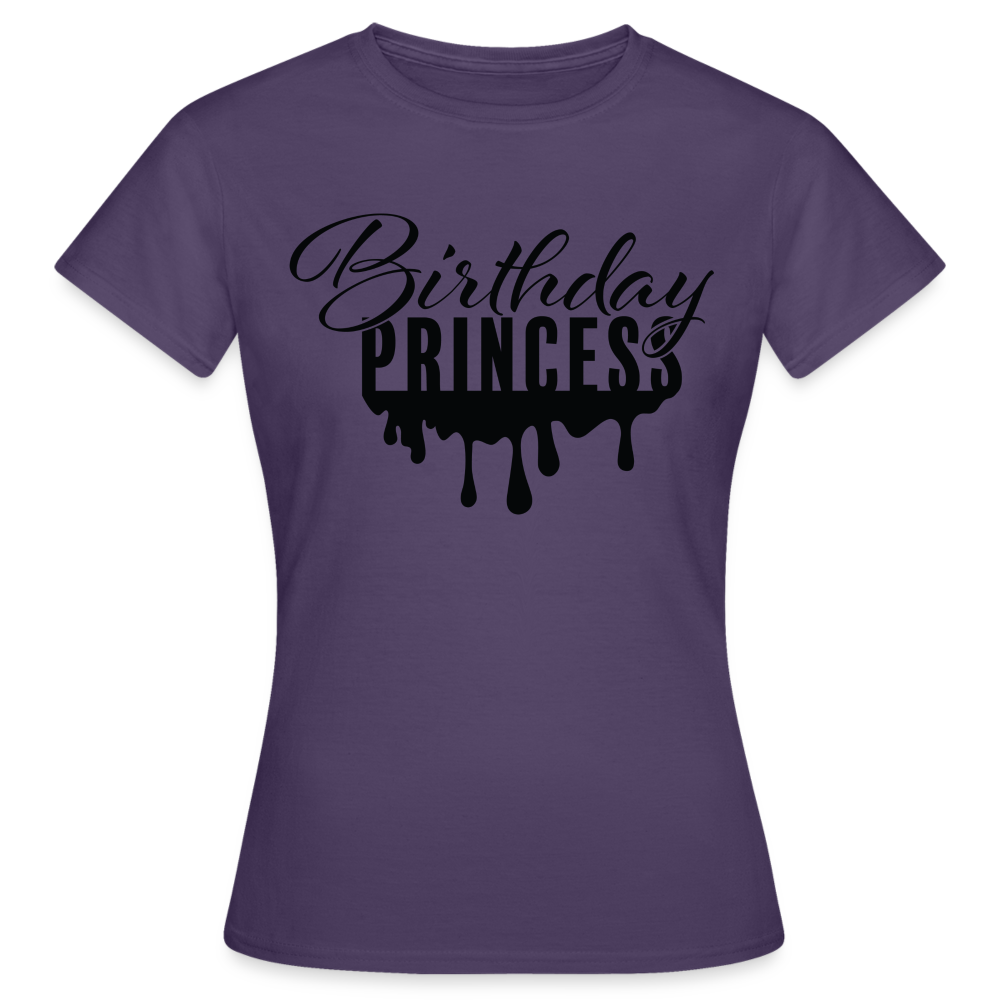 Birthday Princess Damen Gildan Heavy T-Shirt - Dunkellila