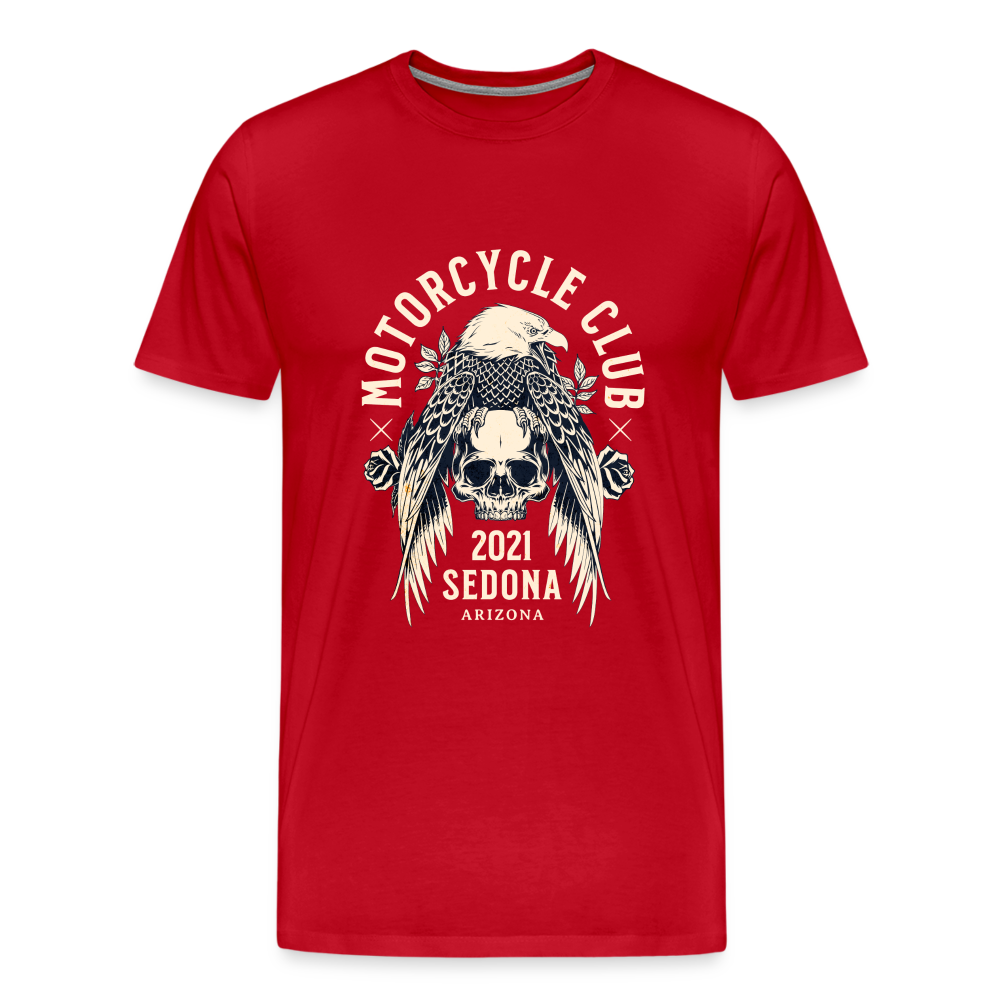 Motorcycle Club Premium T-Shirt Herren - Rot