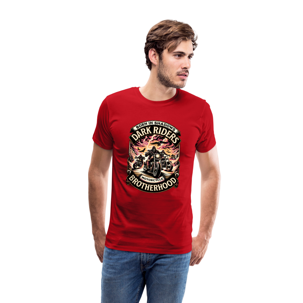 Dark Riders Brotherhood Premium T-Shirt Herren - Rot