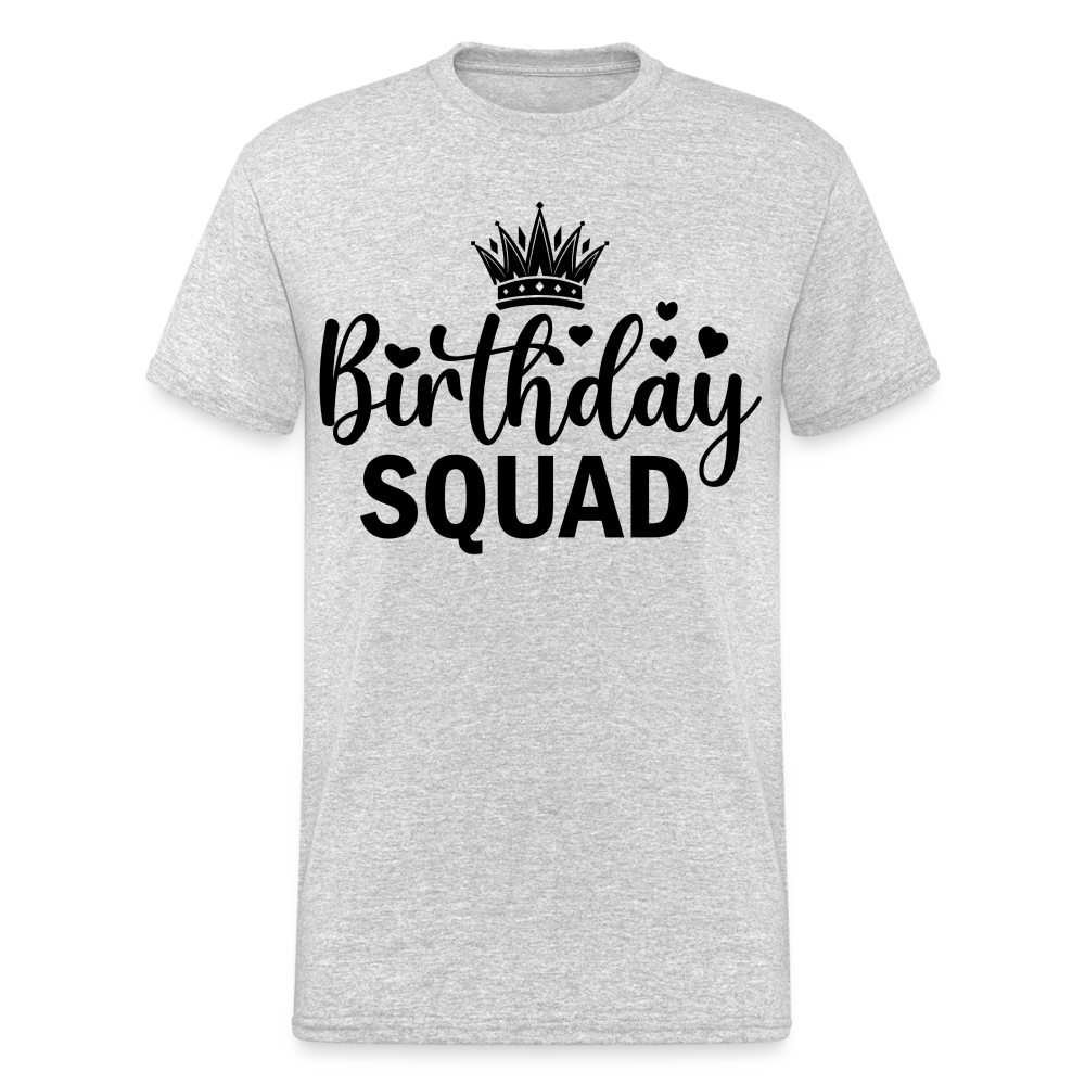 Birthday SQUAD Männer Gildan Heavy T-Shirt - Grau meliert
