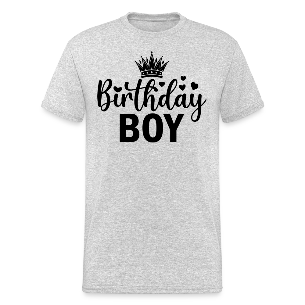 Birthday Boy Männer Gildan Heavy T-Shirt - Grau meliert