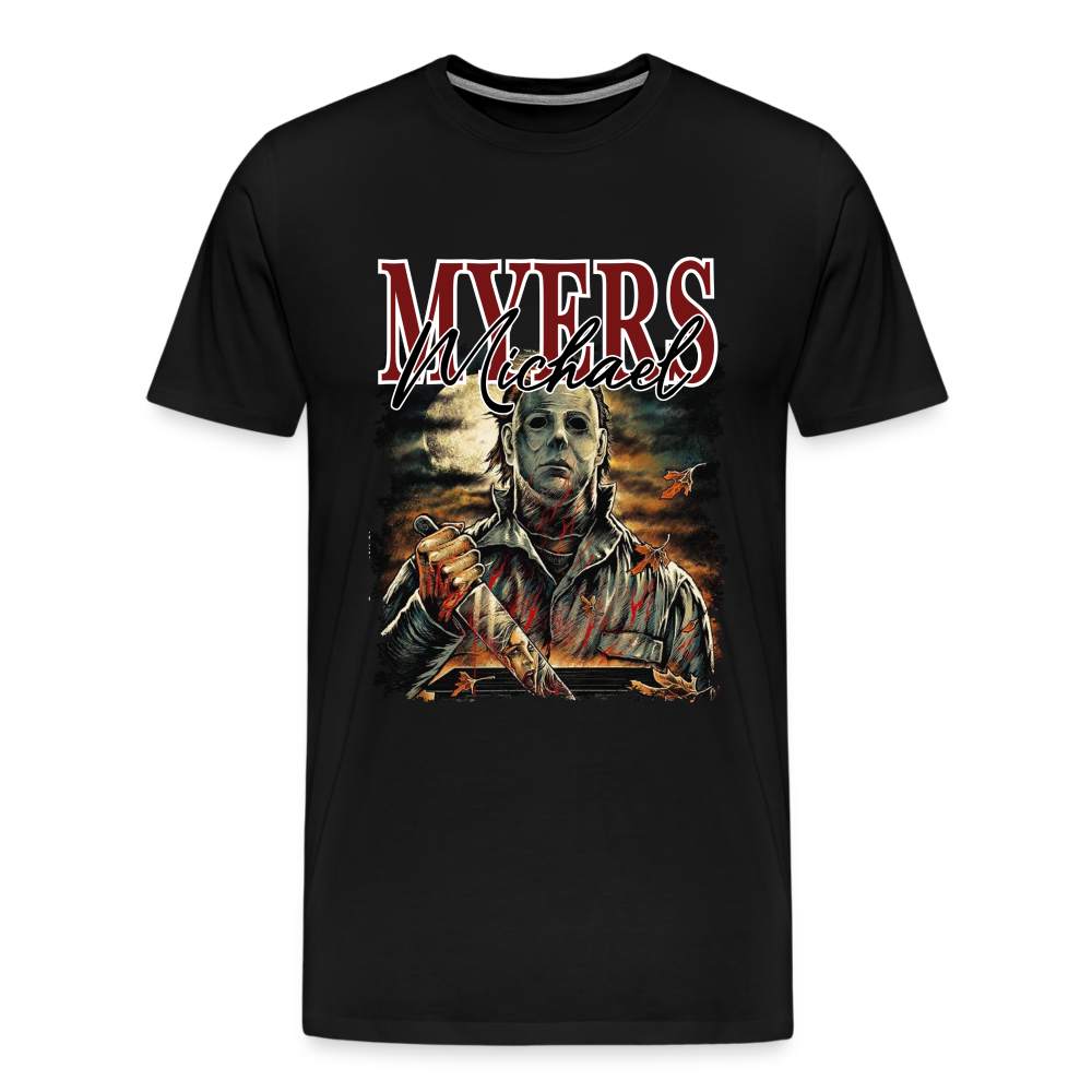 Michael Myers  Halloween Horror Premium T-Shirt Herren - Schwarz