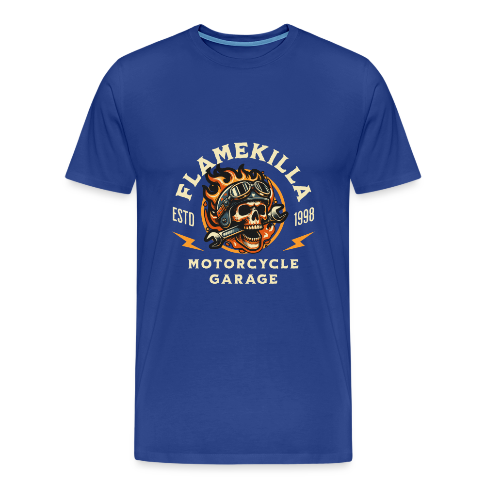 Flamekilla Premium T-Shirt Herren - Königsblau