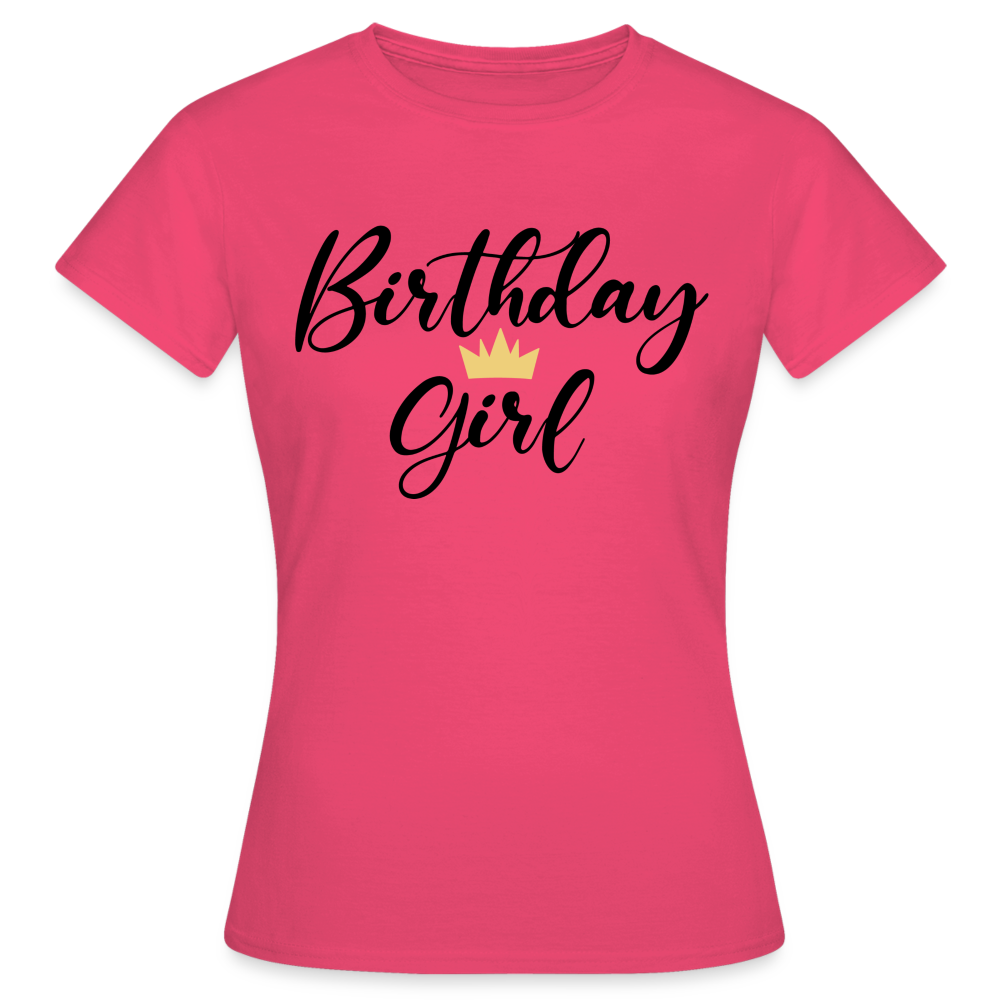 Birthday girl Damen Gildan Heavy T-Shirt - Azalea