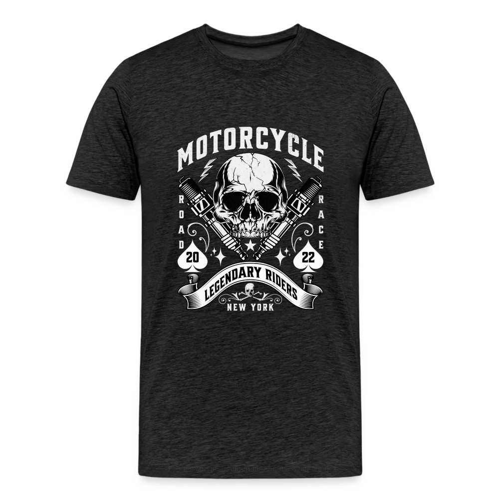 Motorcycle Premium T-Shirt Herren - Anthrazit