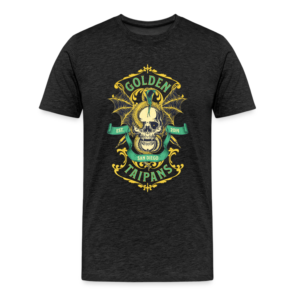 Golden Taipans Premium T-Shirt Herren - Anthrazit