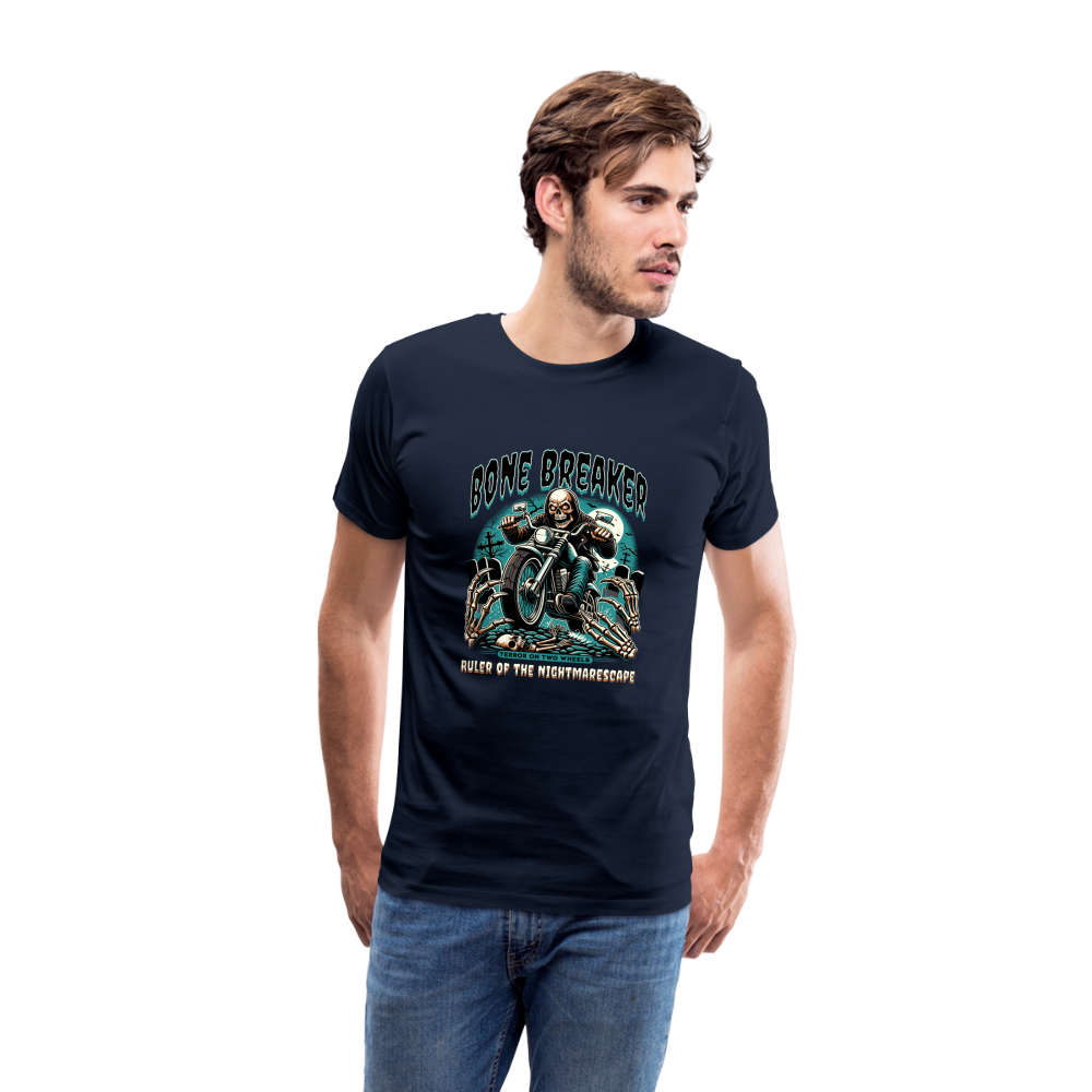 Bone Breaker Premium T-Shirt Herren - Navy