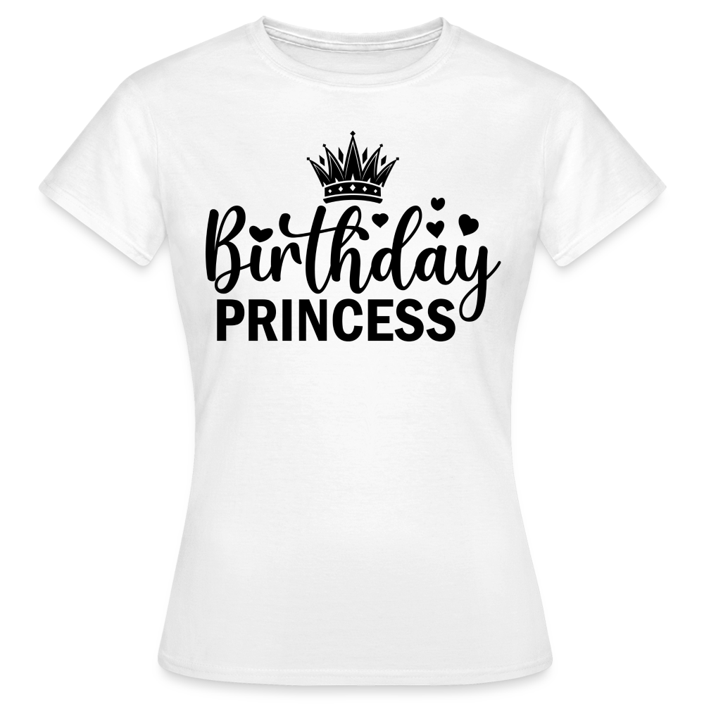 Birthday Princess Damen Gildan Heavy T-Shirt - Weiß