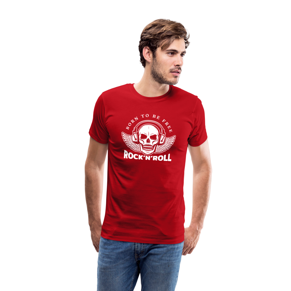 Rock & Roll 65 Premium T-Shirt Herren - Rot