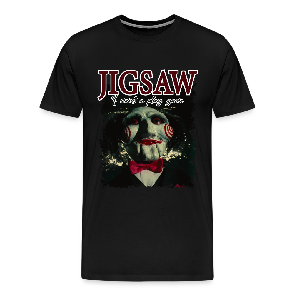 Saw Halloween Horror Premium T-Shirt Herren - Schwarz