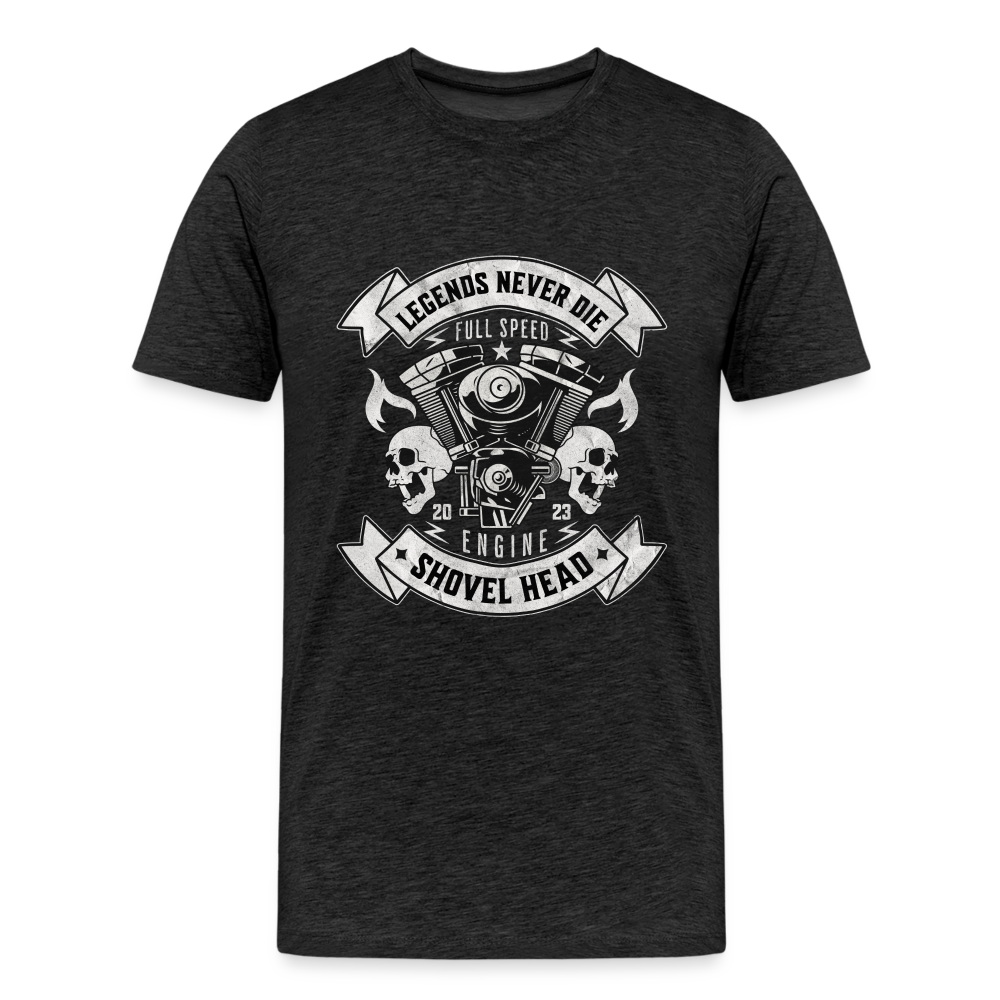 Legends Never Die Premium T-Shirt Herren - Anthrazit