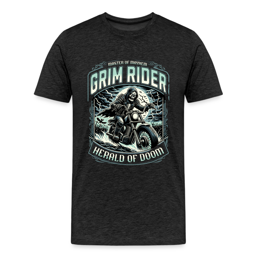Grim Rider Herald Of Doom Premium T-Shirt Herren - Anthrazit