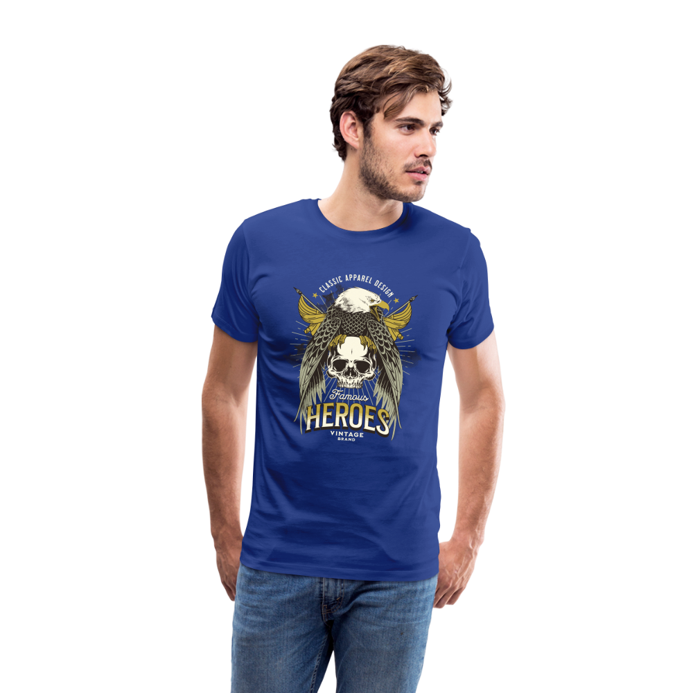 Heroes Premium T-Shirt Herren - Königsblau