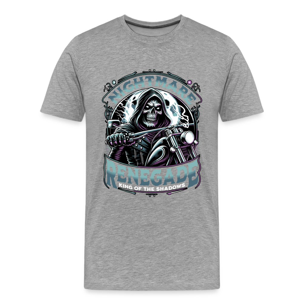 Nightmare Renegade Premium T-Shirt Herren - Grau meliert