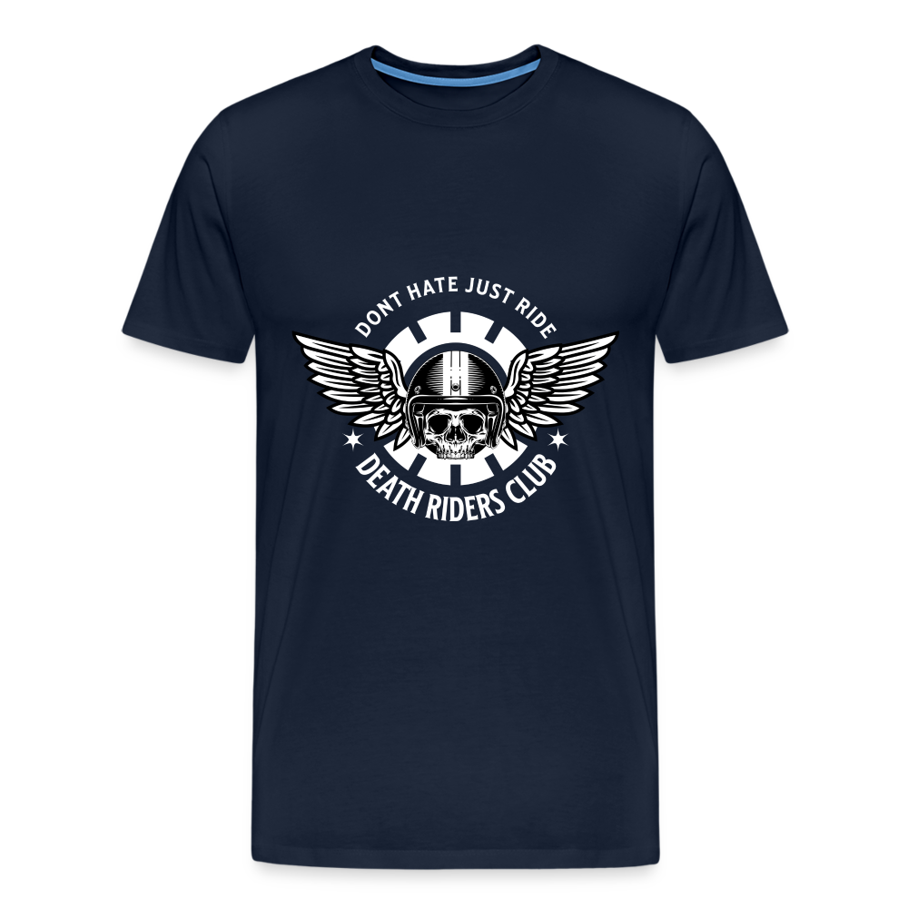 Death Riders Club Premium T-Shirt Herren - Navy