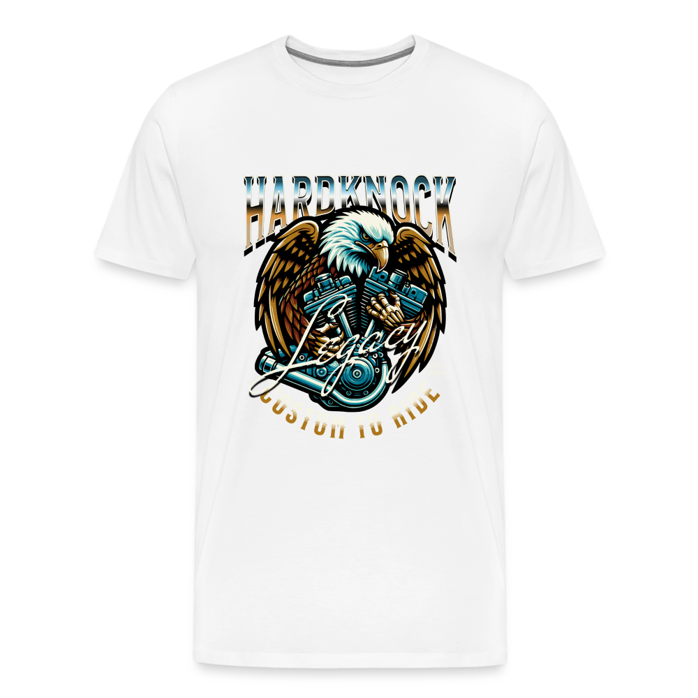 Hardknock Premium T-Shirt Herren - Weiß