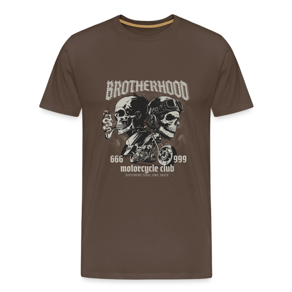 Brotherhood Premium T-Shirt Herren - Edelbraun