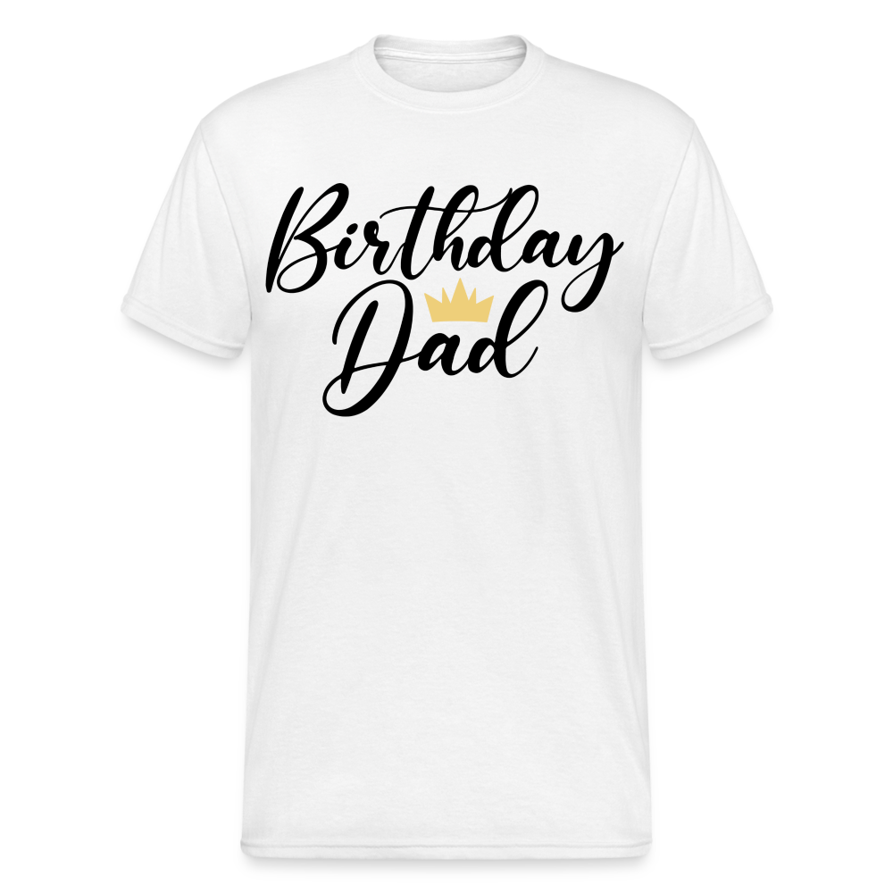 Birthday Dad Männer Gildan Heavy T-Shirt - Weiß