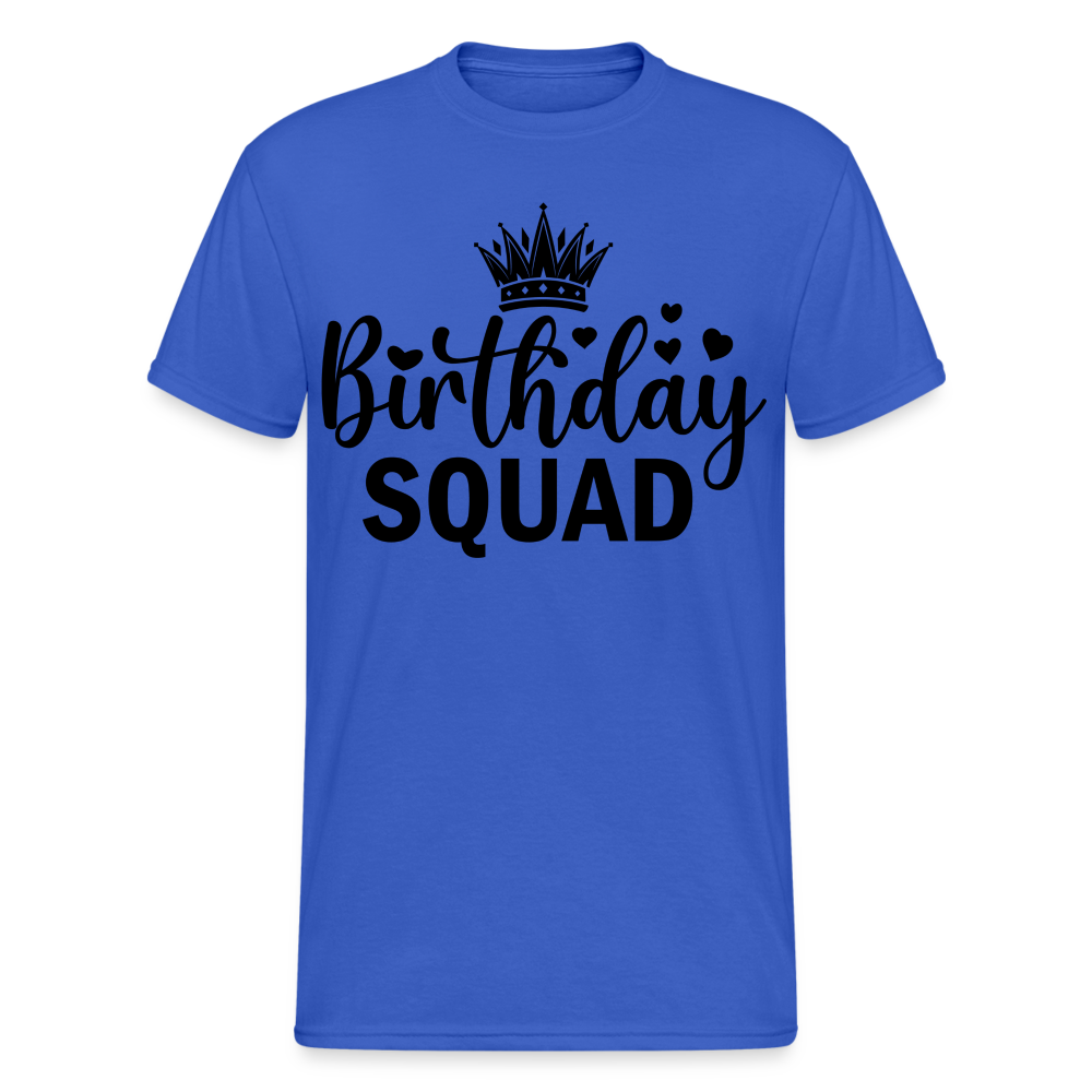 Birthday SQUAD Männer Gildan Heavy T-Shirt - Königsblau