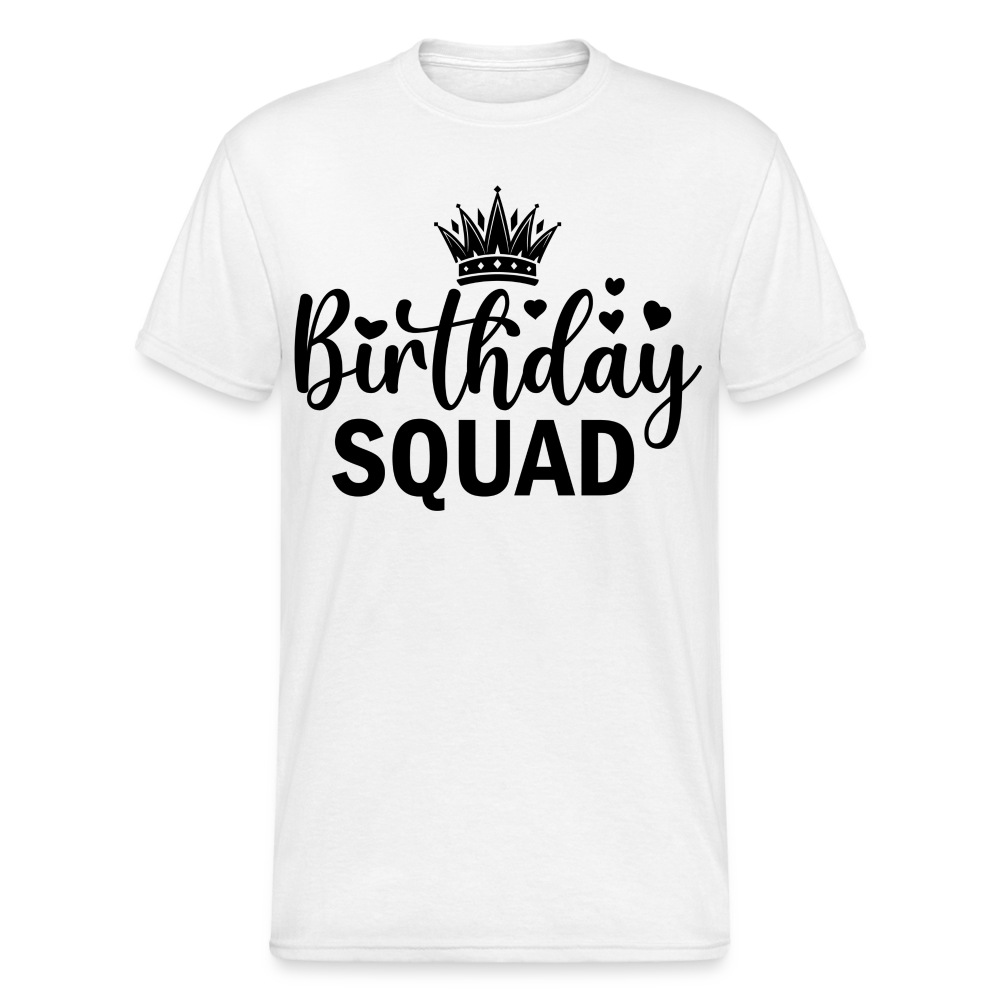 Birthday SQUAD Männer Gildan Heavy T-Shirt - Weiß