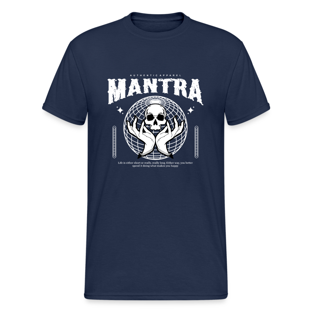 Urban Streetwear Mantra T-Shirt Herren - Navy