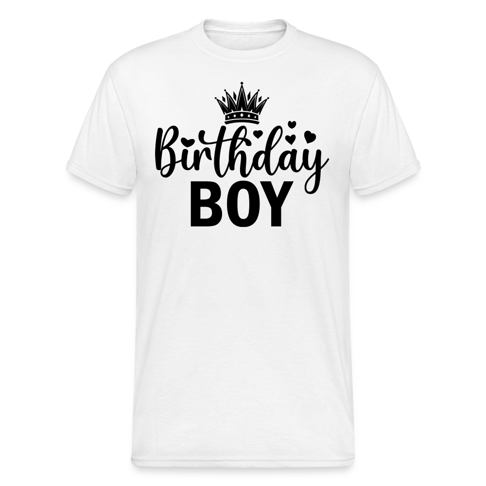 Birthday Boy Männer Gildan Heavy T-Shirt - Weiß