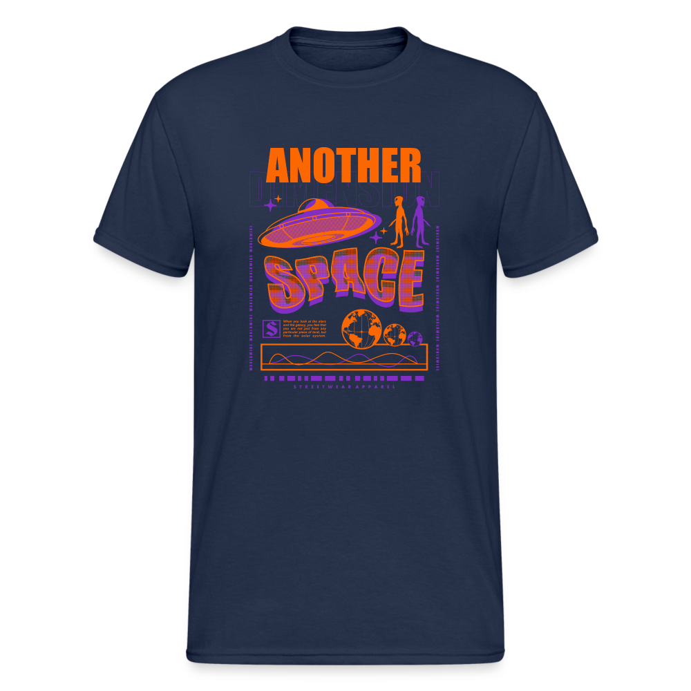 Urban Streetwear Another Space T-Shirt Herren - Navy