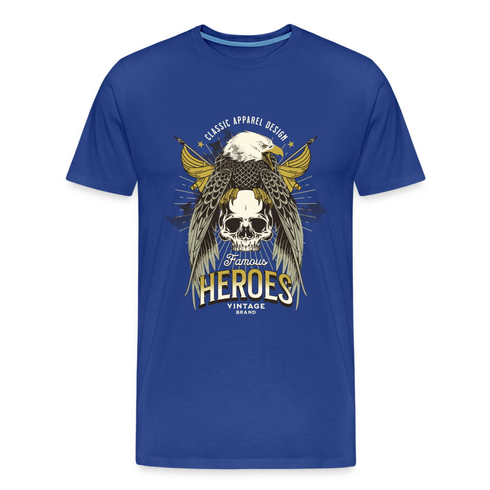 Heroes Premium T-Shirt Herren - Königsblau